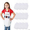 DIY Canvas Child’s Aprons