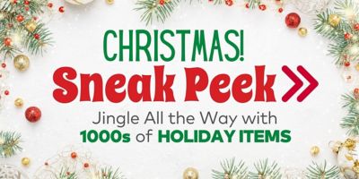 Christmas Sneak Peek - Jingle All the Way with 1000s of Holiday Items 