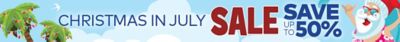 Christmas in July Sale - Save up to 50%