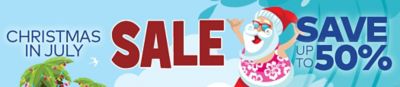 Christmas in July Sale - Save up to 50%
