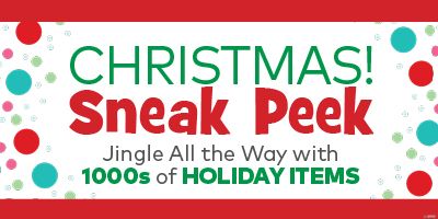 Christmas! Sneak Peek - Jingle All the Way with 1000s of Holiday Items