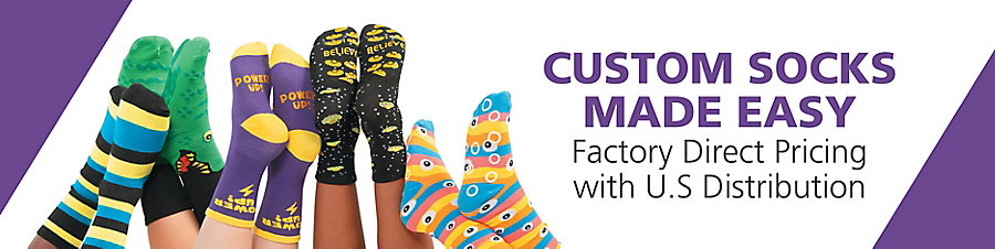 Custom Socks Made Easy - Learn More