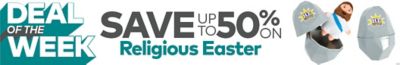 Deal of the Week - Religious Easter up to 50% off