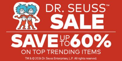 Seuss Sale - Save Up to 60% on trending items
