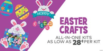 Easter Crafts - All-in-One Kits As Low As 28c Per Kit