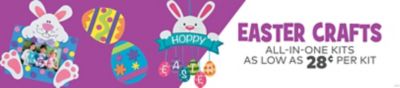 Easter Crafts - All-in-One Kits As Low As 28c Per Kit