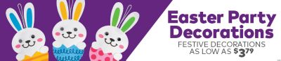 Easter Party Decorations - Festive Decorations As Low As $3.79