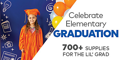 Celebrate Elementary Graduation - 700+ Supplies for the Little Grad
