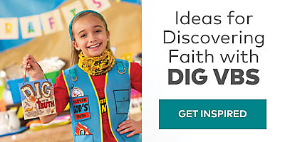 Ideas for discovering faith with Dig VBS. Get Inspired.