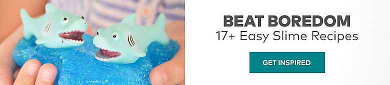 Boredom Busters. 17+ Easy Slime Recipes. Get Inspired.