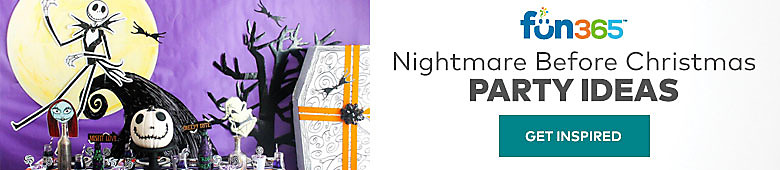 Fun365. Nightmare Before Christmas Party Ideas. Get Inspired