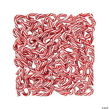 100 Pc Mini Peppermint Candy Canes