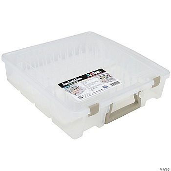 ArtBin Super Satchel Box W/Removable Thread Trays-Translucent 15