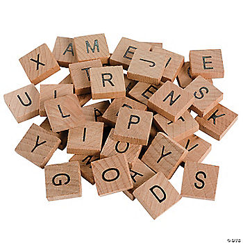 80 Pc Bulk Alphabet Tiles