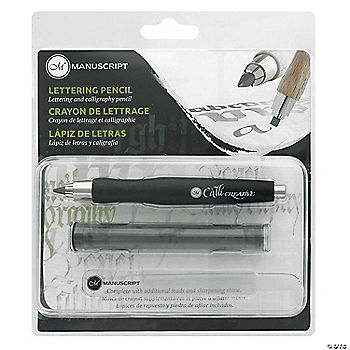 Manuscript Lettering Pencil Black