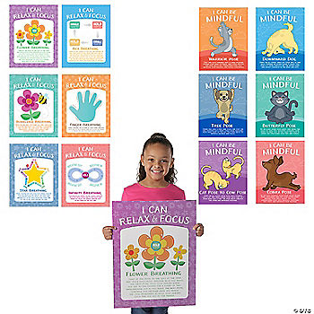 Social Emotional Learning Poster Assortment Bundle Kit 12 Pc.