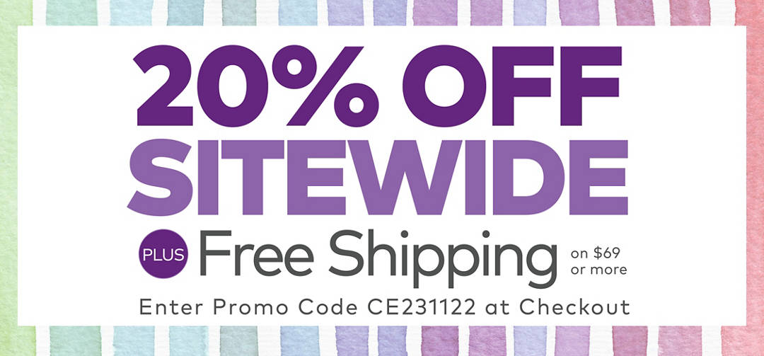 Sitewide 20% offer