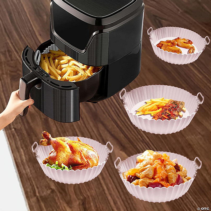 Department Store 1/2pcs Air Fryer Silicone Air Fryer Basket Food