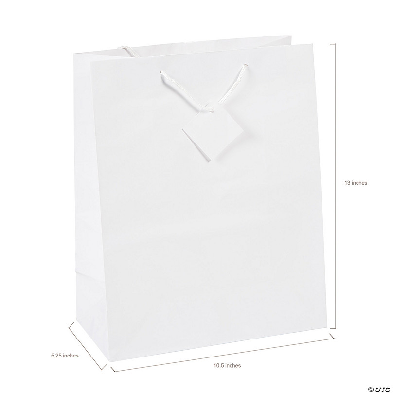 White Gift Bag Large