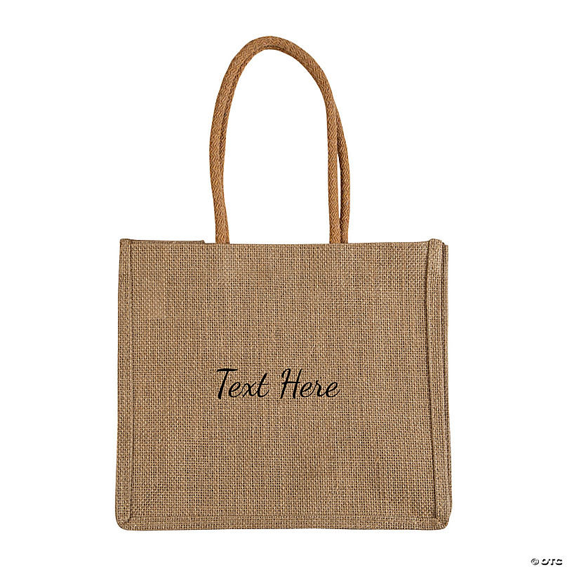 Personalized Tote Bag - Metallic