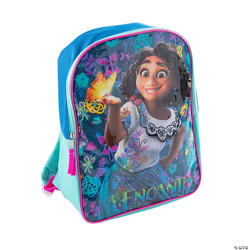 Disney Encanto Toddler Backpack 11 w/ Raised Stickers Set Pre