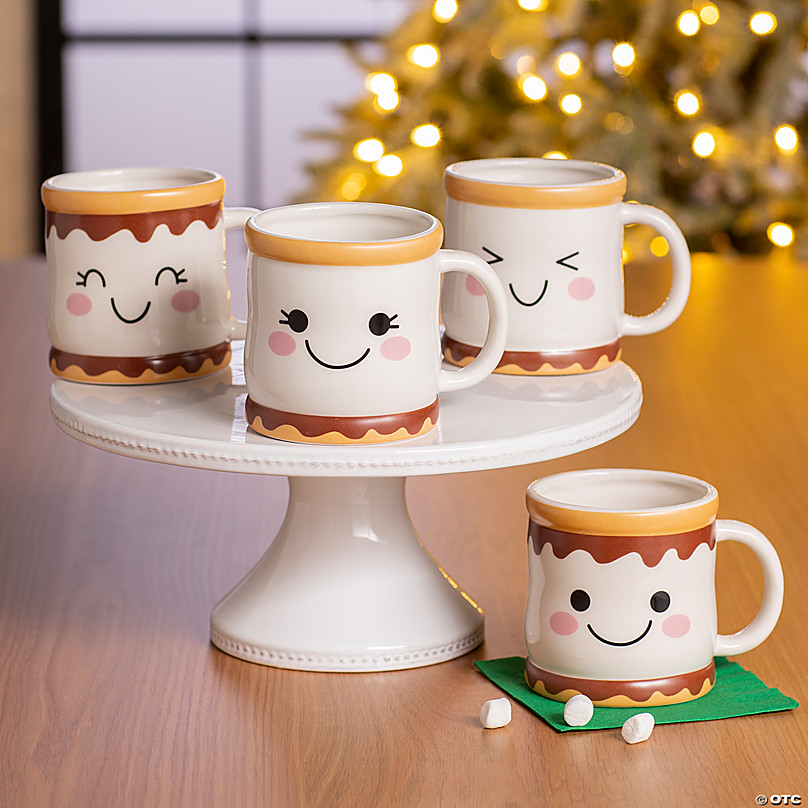 Gingerbread Man Christmas Mug for Kids or Adults - Large Ceramic Coffee or  Hot Cocoa Mug, 16 oz.