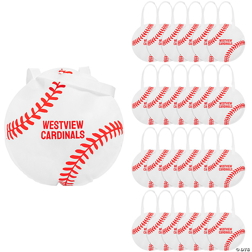 Bulk 50 Ct. Baseball Stitching Plastic Cups | Oriental Trading