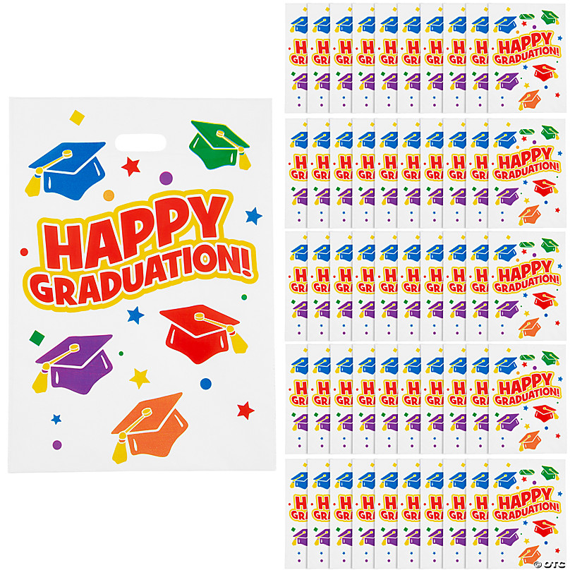 Bulk 50 Pc. Graduation Cap Placemats