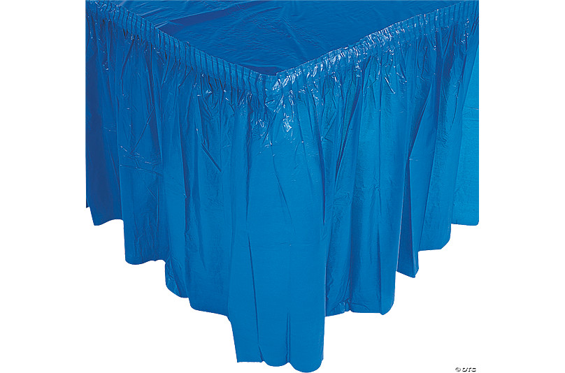 Amscan Royal Blue Plastic Table Roll