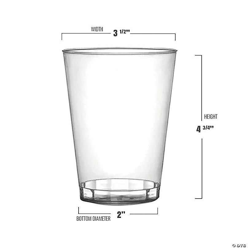 12oz. Plastic Cups, 150ct.