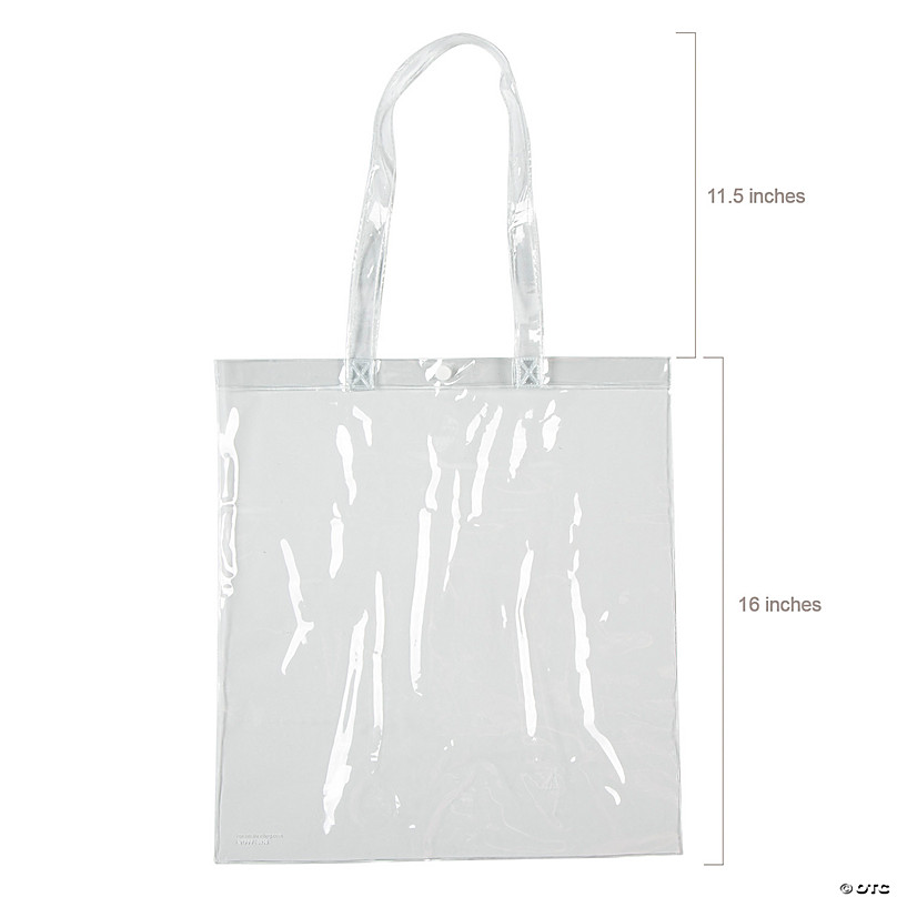  Clear PVC DIY Tote Bag Handbag Making Kit Handmade