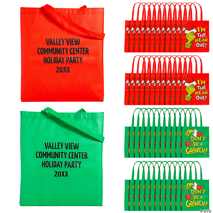 Grinch PERSONALIZED VINYL Bottle Labels - 10 PK Party Supplies Canada -  Open A Party