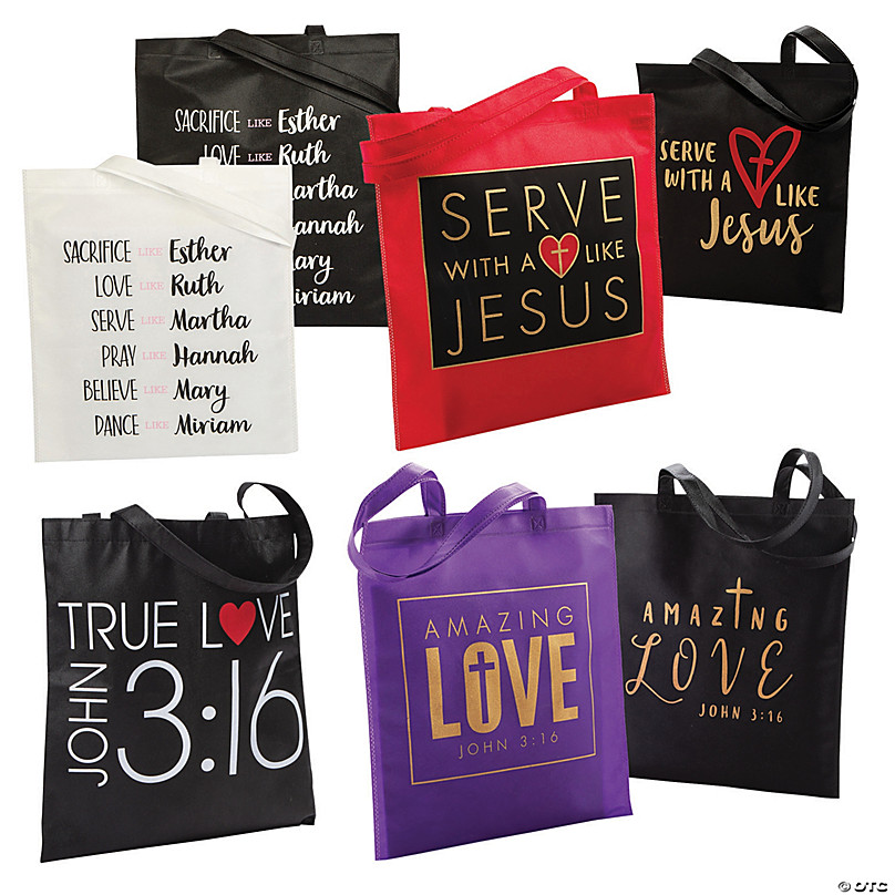 Religious Tote Bags Bulk