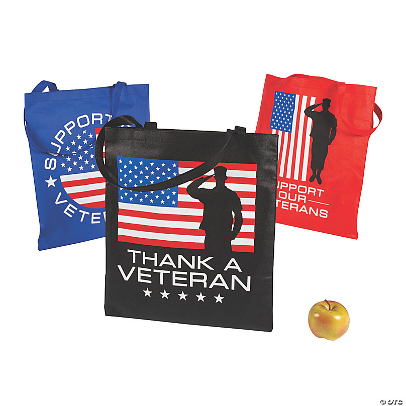  Ctosree 60 Pcs Veterans Day Gifts Bags Patriotic Gift