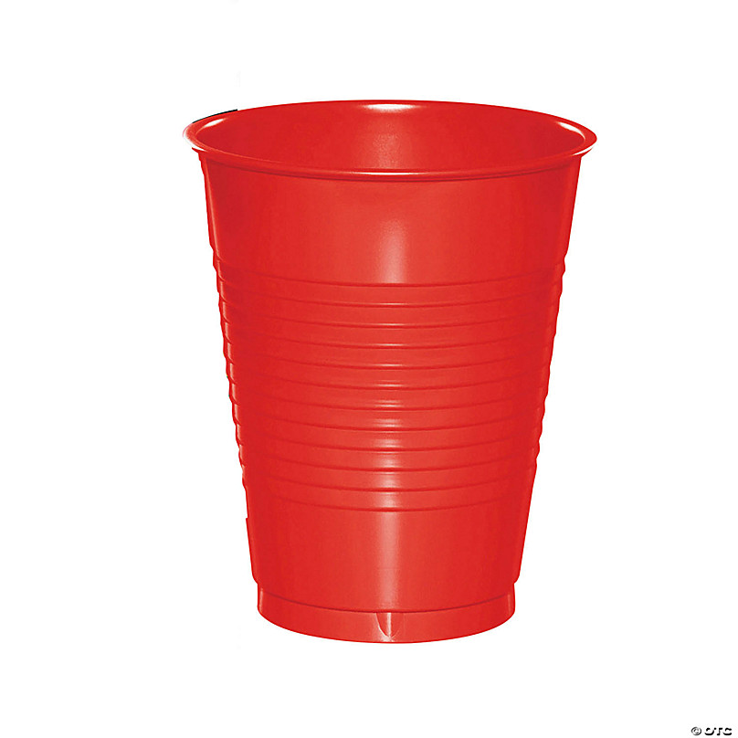 16 oz Green Cups [50 Pack] Disposable Plastic Cup, Big Birthday Party Cups,  St Patrick day Plastic Cups : Health & Household 