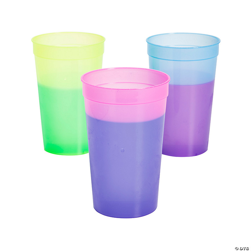 Glass Color Changing Cups