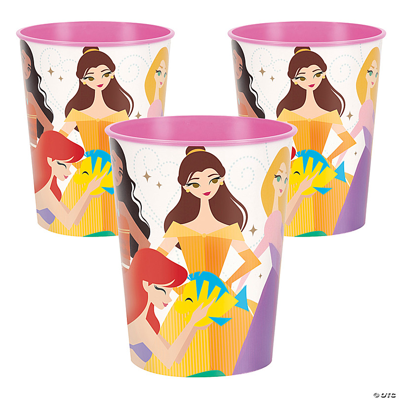 Disney Princess Vinyl Cups - Girl Loves Glam