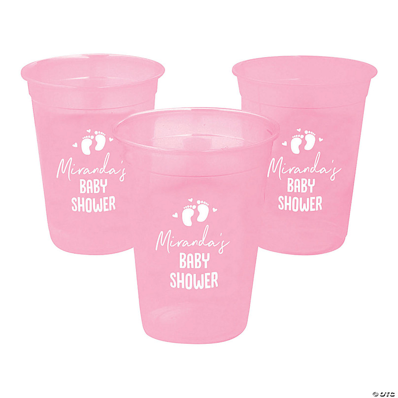 Baby Shower Cups — When it Rains Paper Co.  Colorful and fun paper goods,  office supplies, and personalized gifts.
