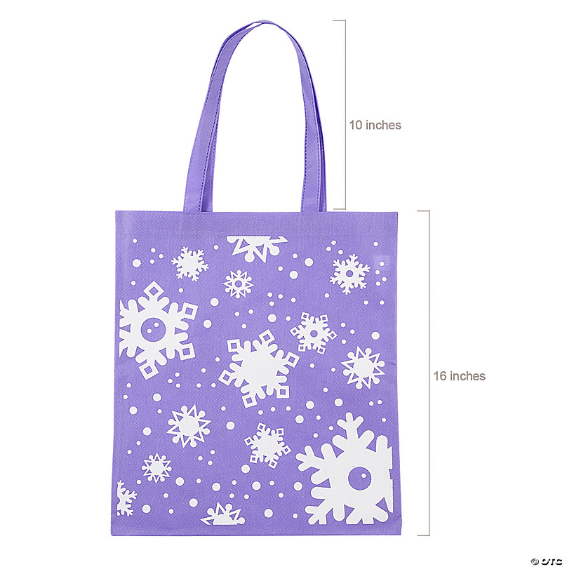 150 Snow Flurry Lola Laminated Non-Woven Tote Bag