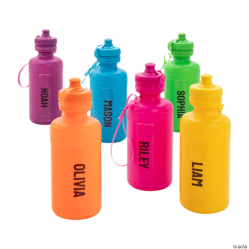24 Pcs Water Bottles for Kids 17 oz Plastic Water Bottles Bulk