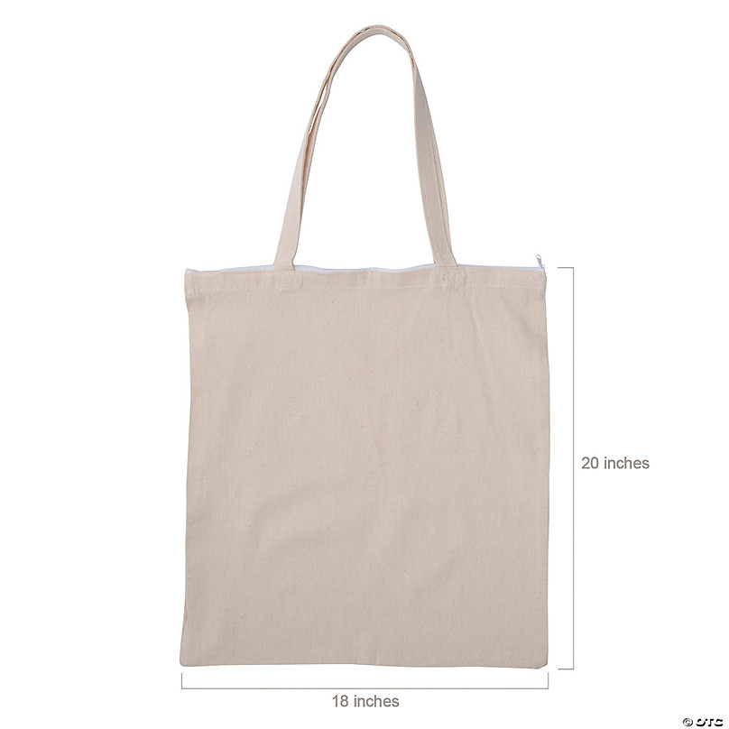 Canvas Tote Bags,2 Pcs Tote Bags Multi-Purpose Reusable Blank