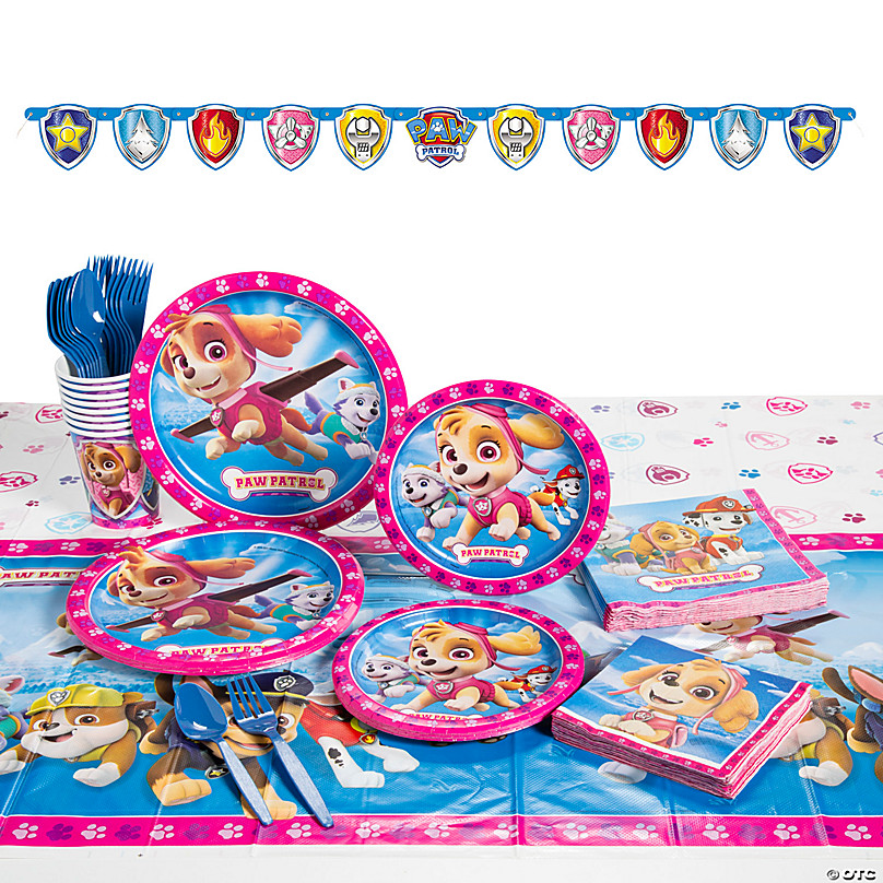 Paw Patrol Tableware Party Kit