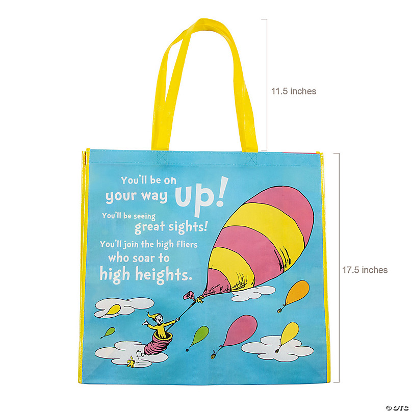 19 x 17 1/2 Large Dr. Seuss™ Oh, the Places You'll Go Nonwoven