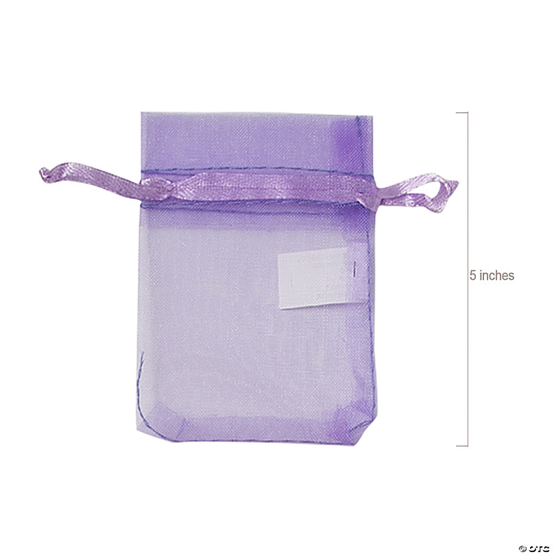 Mini Organza Drawstring Bags (50 Pc)