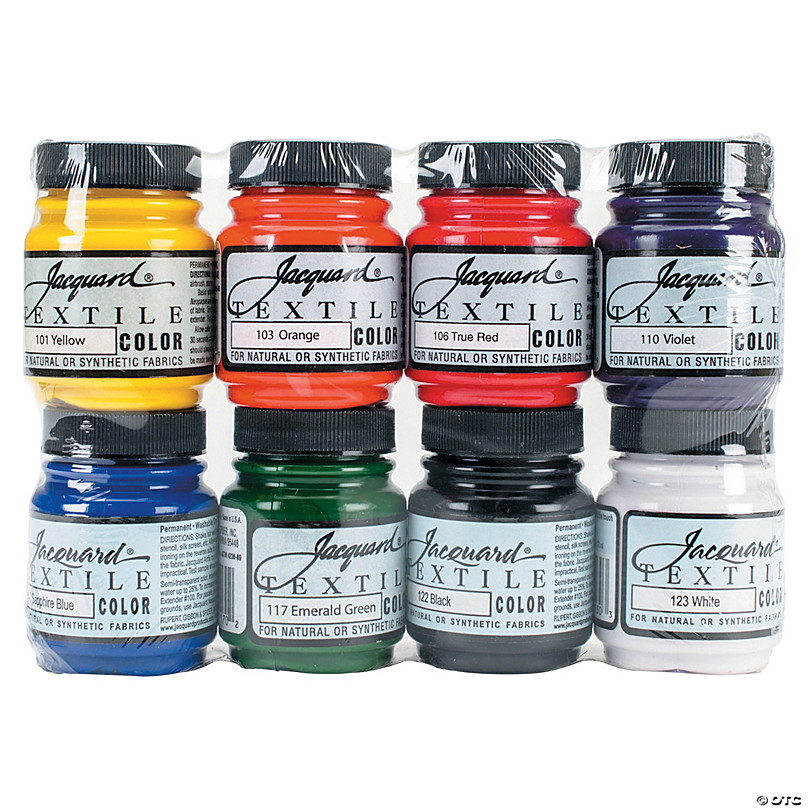 2.25-oz. Jacquard Textile Primary & Secondary Assorted Colors
