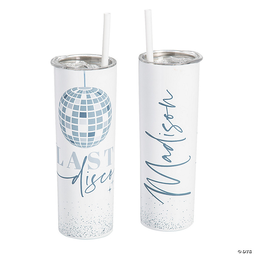 https://s7.orientaltrading.com/is/image/OrientalTrading/FXBanner_808/20-oz--personalized-last-disco-bachelorette-party-reusable-stainless-steel-tumbler-with-lid-and-straw~14276394.jpg