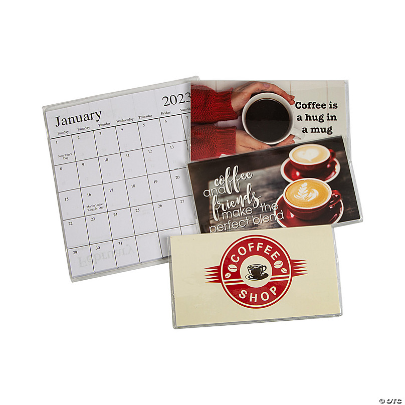 2022 2023 Coffee Pocket Calendars 12 Pc. Oriental Trading
