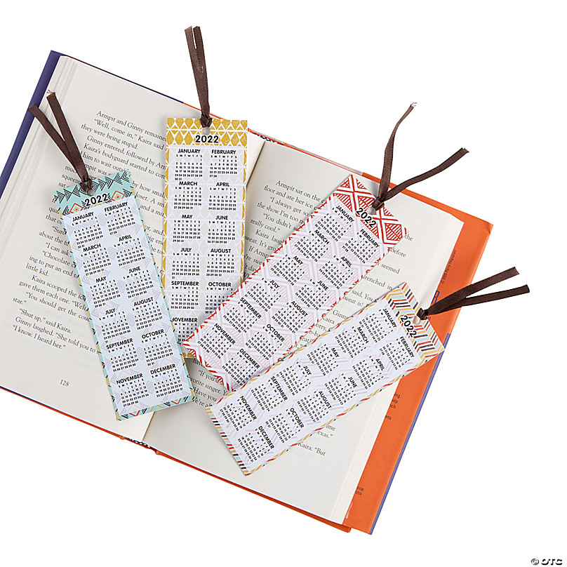 2022 Calendar Bookmarks Oriental Trading