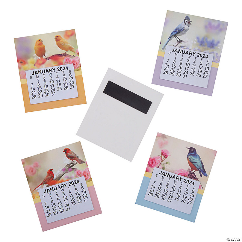 2024 Large Print Bird Calendar 12 Pc. Discontinued