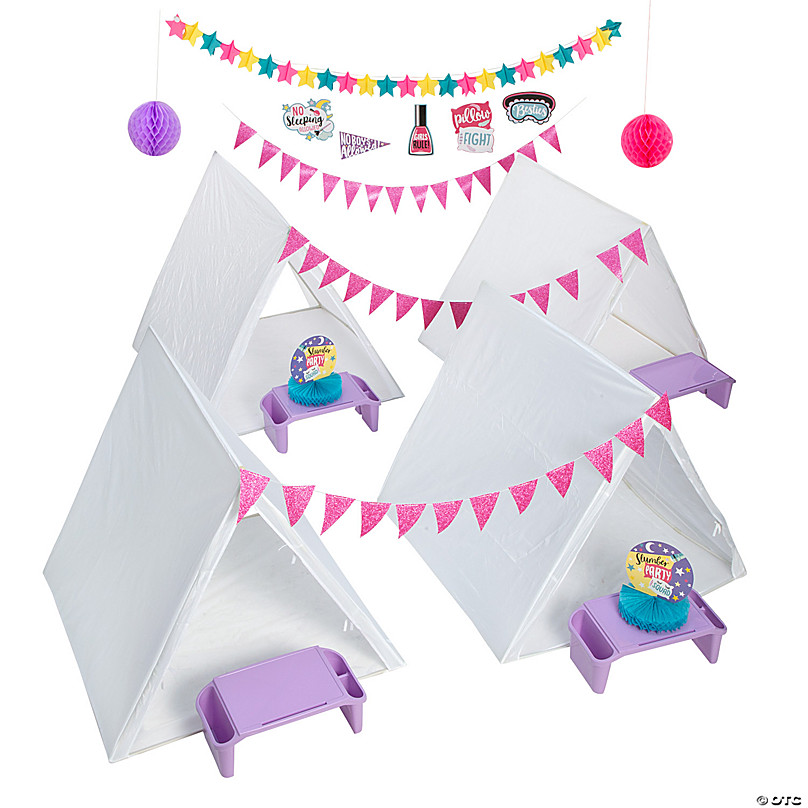 Sleepover Tent Party Bundles – Slumber Party Kits- DIY! –